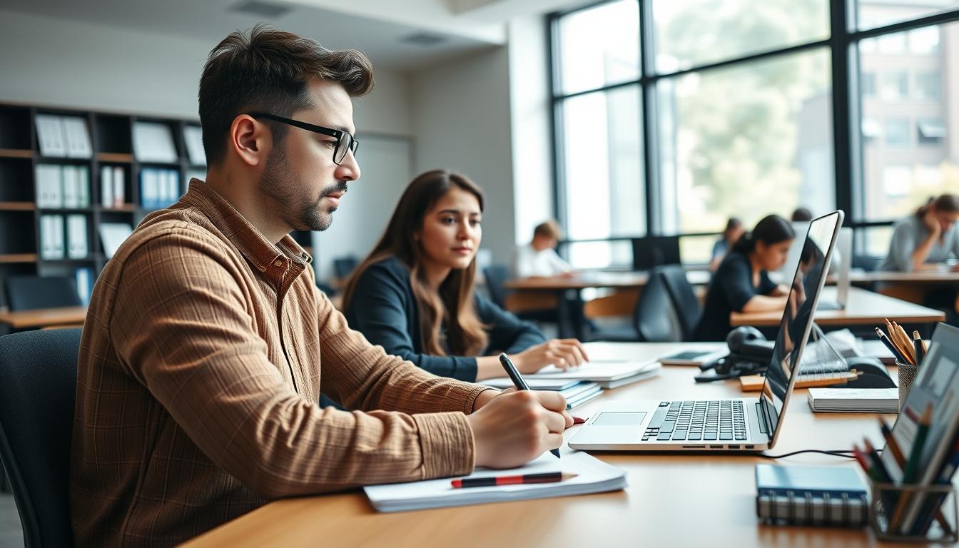University campus and scholarly setting in Berlin