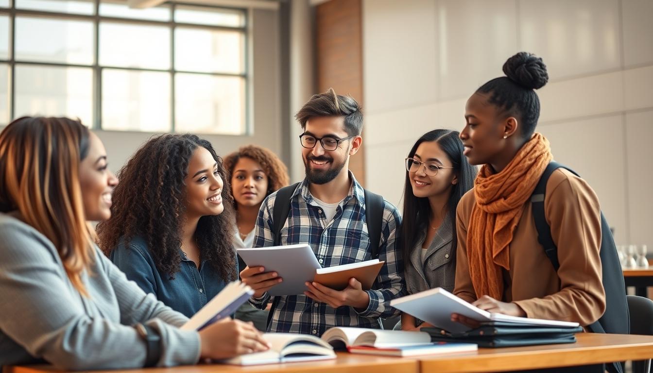 Students and educational resources in a modern learning environment